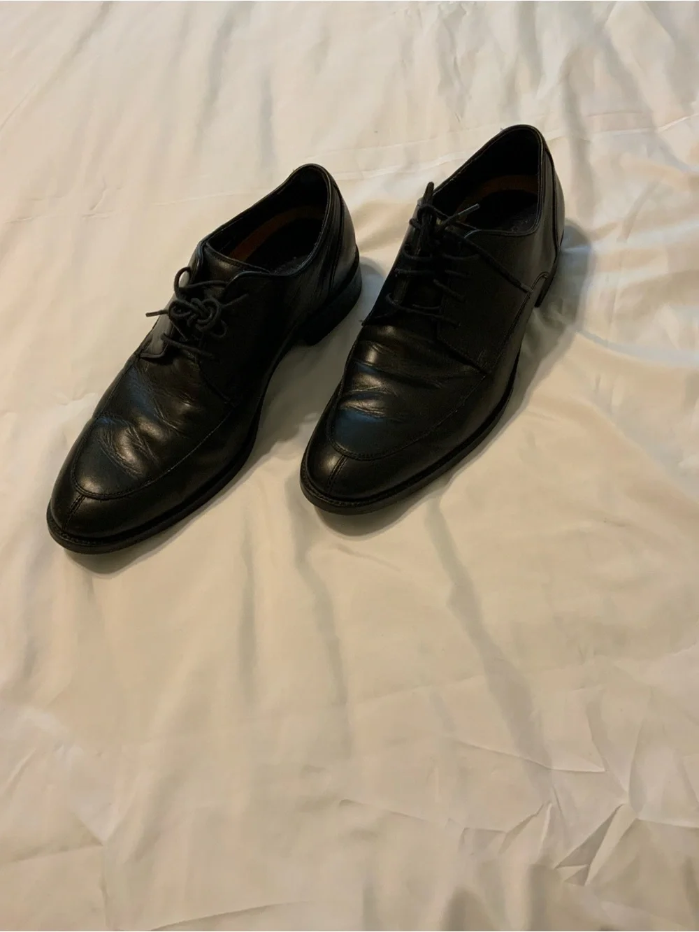 Cole Haan Lenox Hill Split Toe Oxford Shoes Mens Size 9M Black Leather